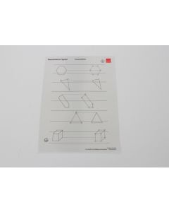 Auswertefolie Geometrische Figuren hamet drei Modul K