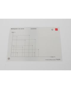 Auswertefolie Schnittpunkte hamet drei Modul K