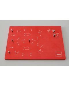 Auswerteplatte Fisch-Draht