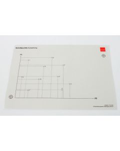 Auswertefolie Schnittpunkte hamet drei