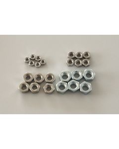 Set Muttern für Aufgabe Mutternbrett